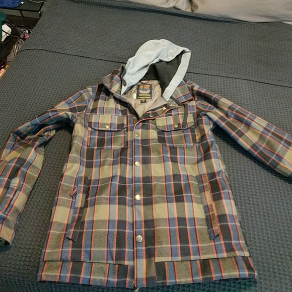 Burton Dunmore Plaid Snowboard Jacket 